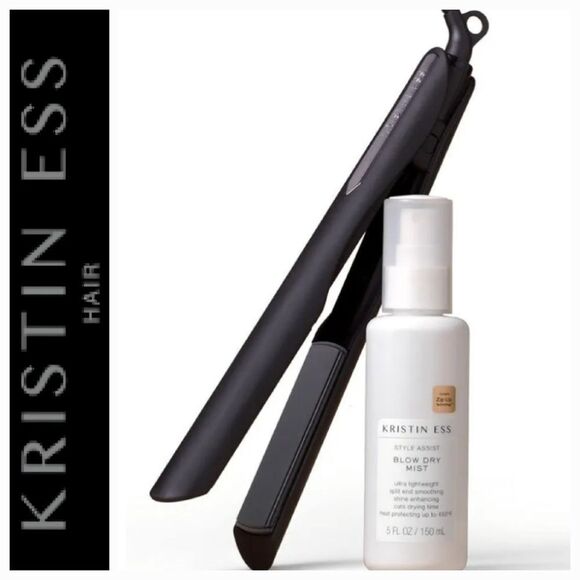 Kristen Ess Nano Black 3-In-One Flat Iron - Picture 1 of 11
